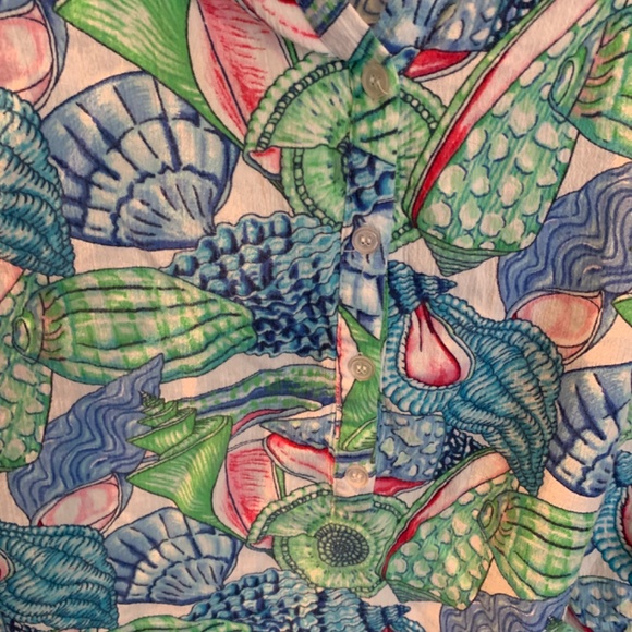 Talbots 100 percent cotton tunic/cover up. Worn about 5 x but great shape! - Picture 3 of 5